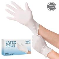 Latex Disposable Gloves (100 per box)