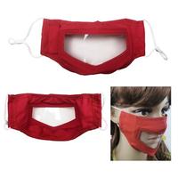 Reusable Mouth Visible Clear Face Mask